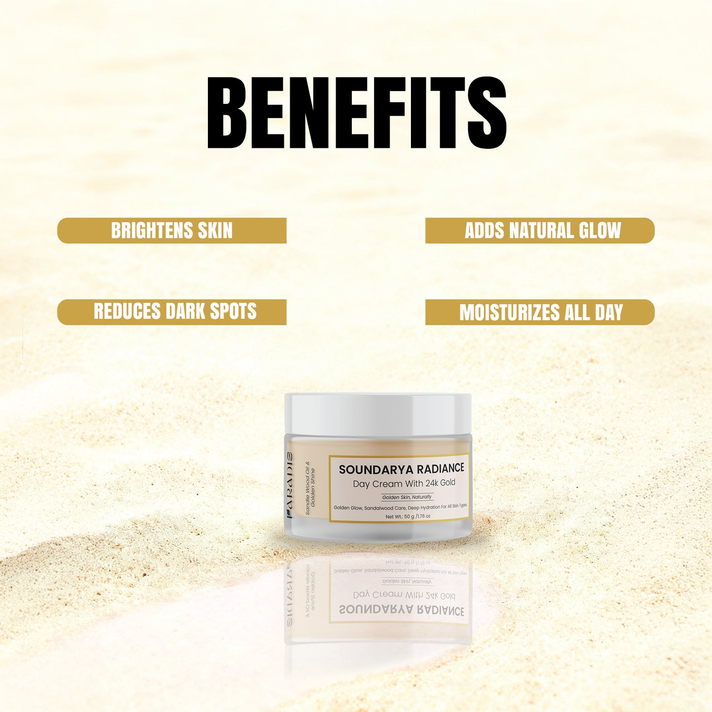 Saundarya Radiance – Day Cream with 24k Gold