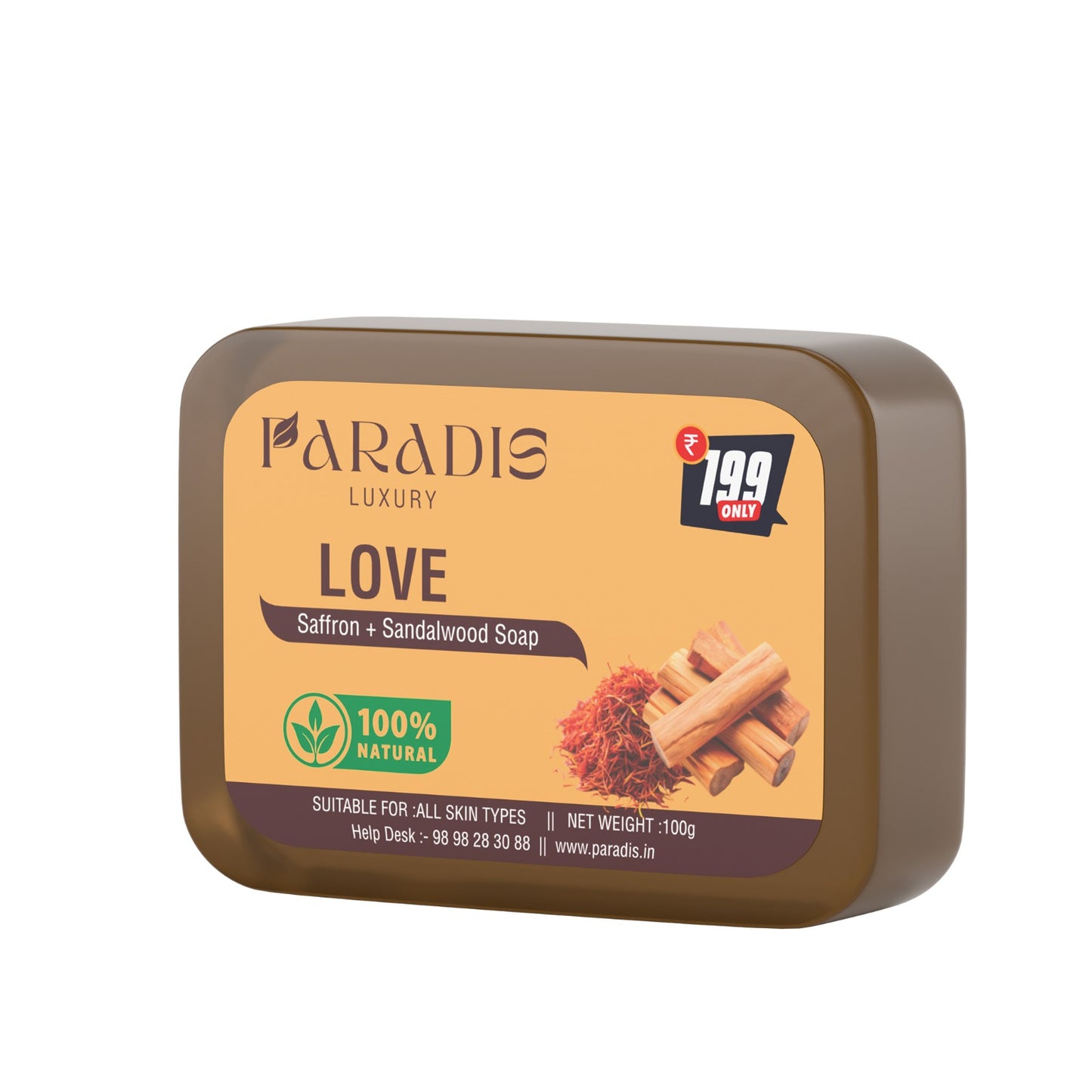 Paradis Love Soap
