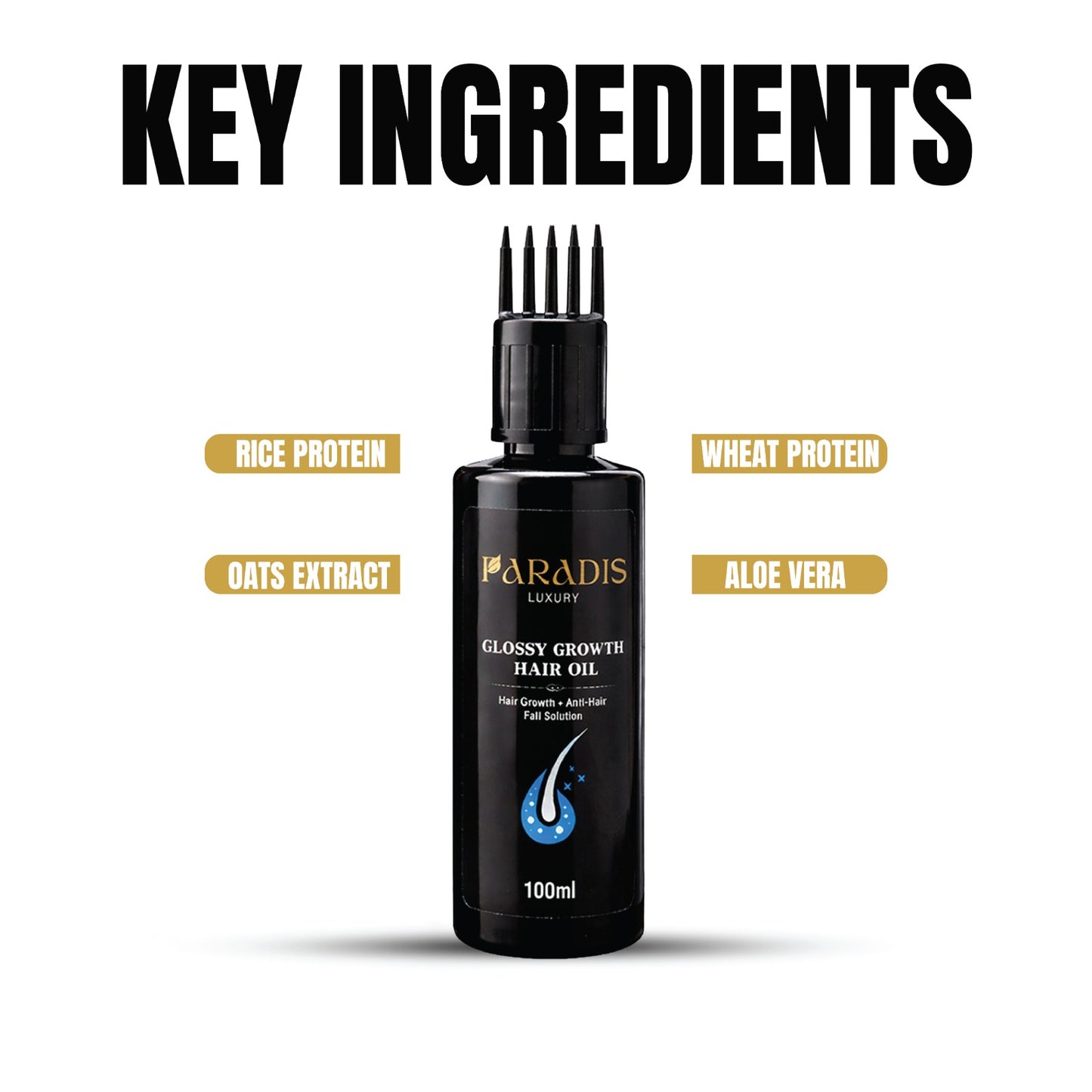 Paradis Glossy Growth Hair Oil