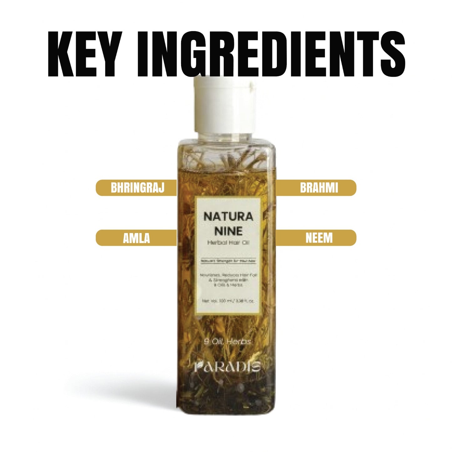 Natura Nine – Herbal Hair Oil