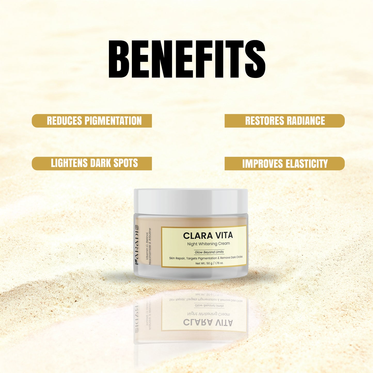 Clara Vita Night Whitening Cream