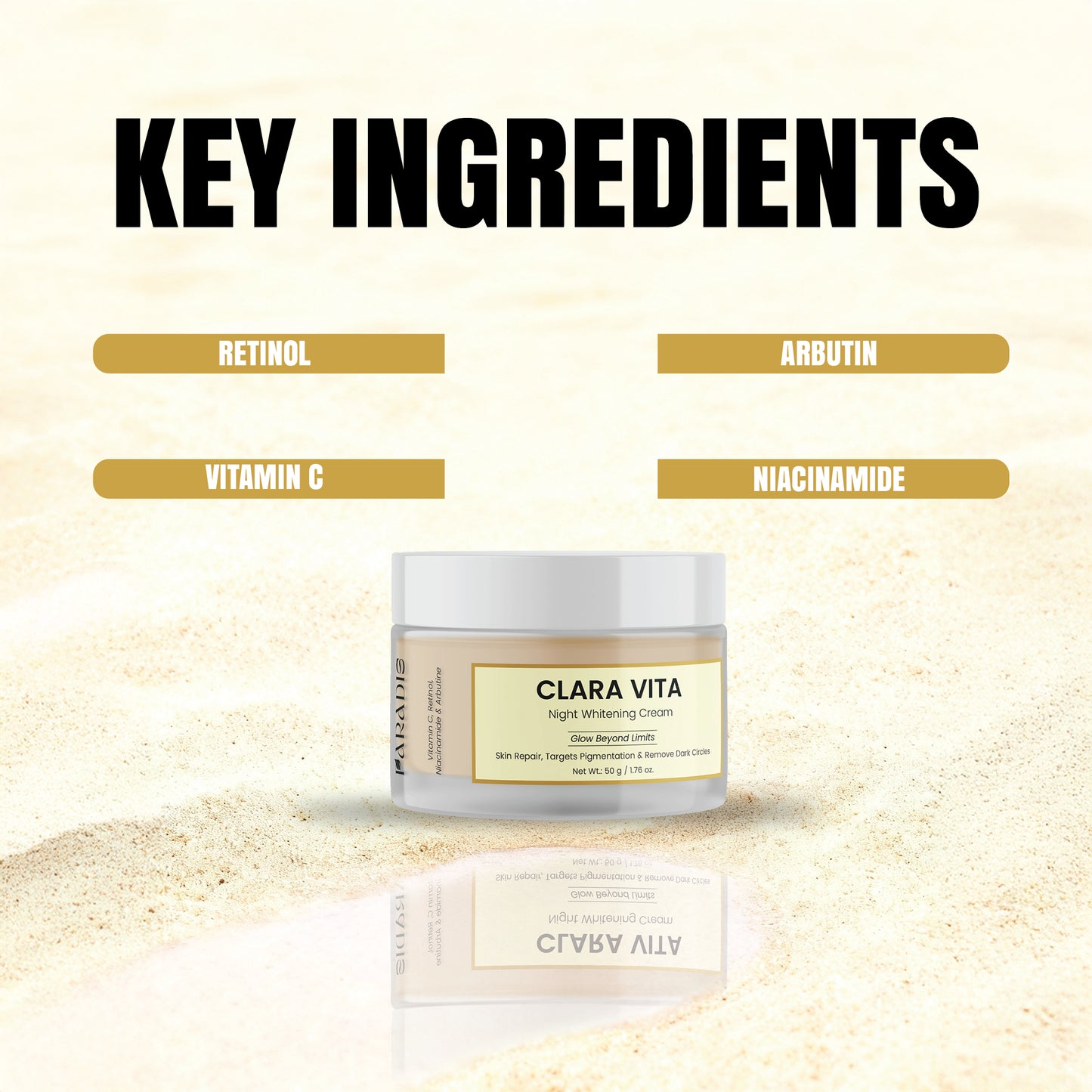 Clara Vita Night Whitening Cream